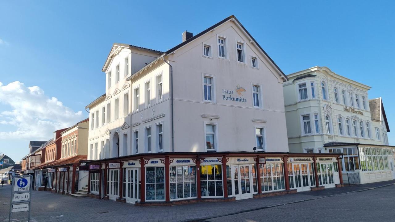 Haus Borkumitte Appartement Poseidon المظهر الخارجي الصورة